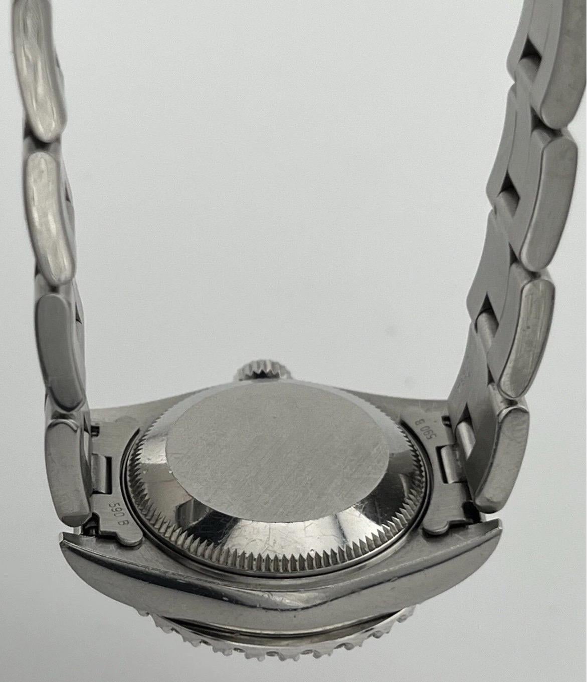 Rolex DateJust Señoras 26mm 69160 Acero inoxidable Esfera Diamante Rojo Bisel Diamante en venta 12