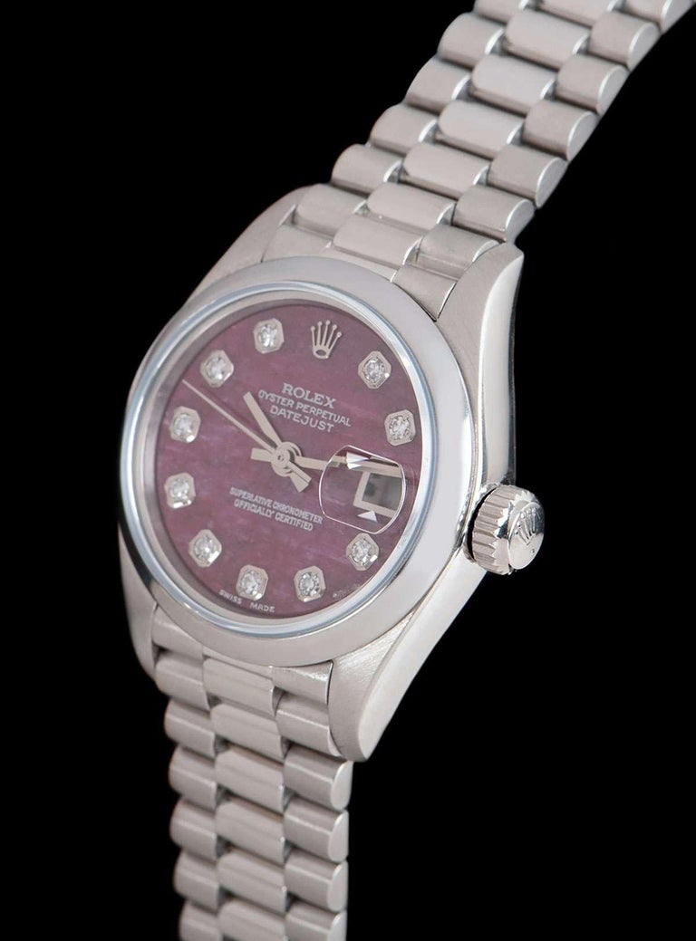 rolex datejust stone dial
