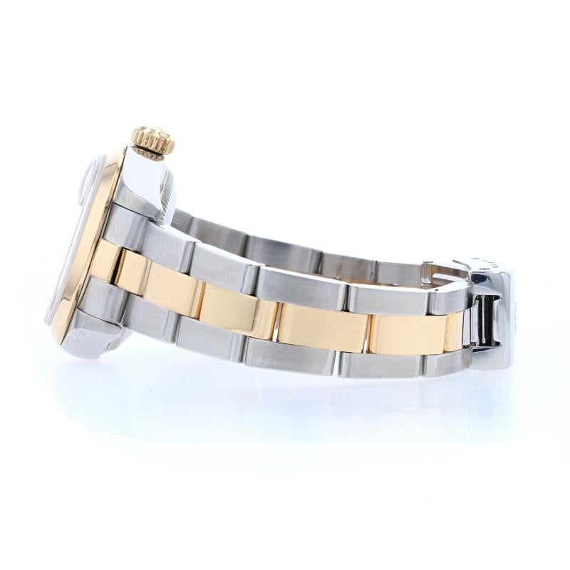 Rolex Datejust Ladies Wristwatch Stainless & 18k Gold Automatic 1-Yr Wnty 69163 1