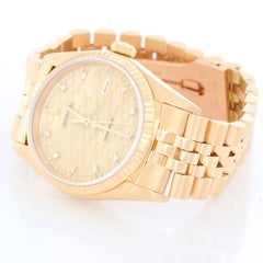 Rolex Datejust Men's 18 Karat Chevrolet Diamond Jubilee Watch