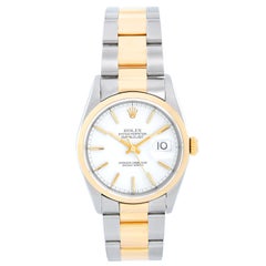 Rolex Datejust Men's 2-Tone Steel and Gold Watch 16203