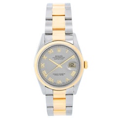 Rolex Datejust Men's 2-Tone Steel and Gold Watch 16203