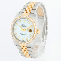 Rolex Datejust Men's 2-Tone Steel & Gold Watch 116243