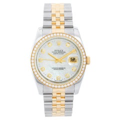 Rolex Datejust Herrenuhr 116243 aus 2-farbigem Stahl und Gold