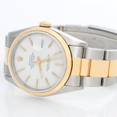 Rolex Datejust Men's 2-Tone Steel and Gold Watch 16203