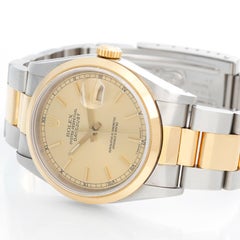 Rolex Datejust Men's 2-Tone Steel and Gold Watch 16203