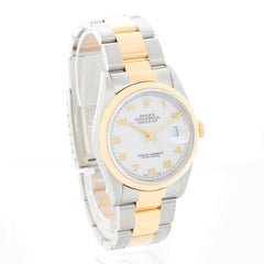 Rolex Datejust Men's 2-Tone Steel & Gold Watch 16203