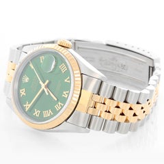 Rolex Datejust Men's 2-Tone Steel & Gold Watch 16233