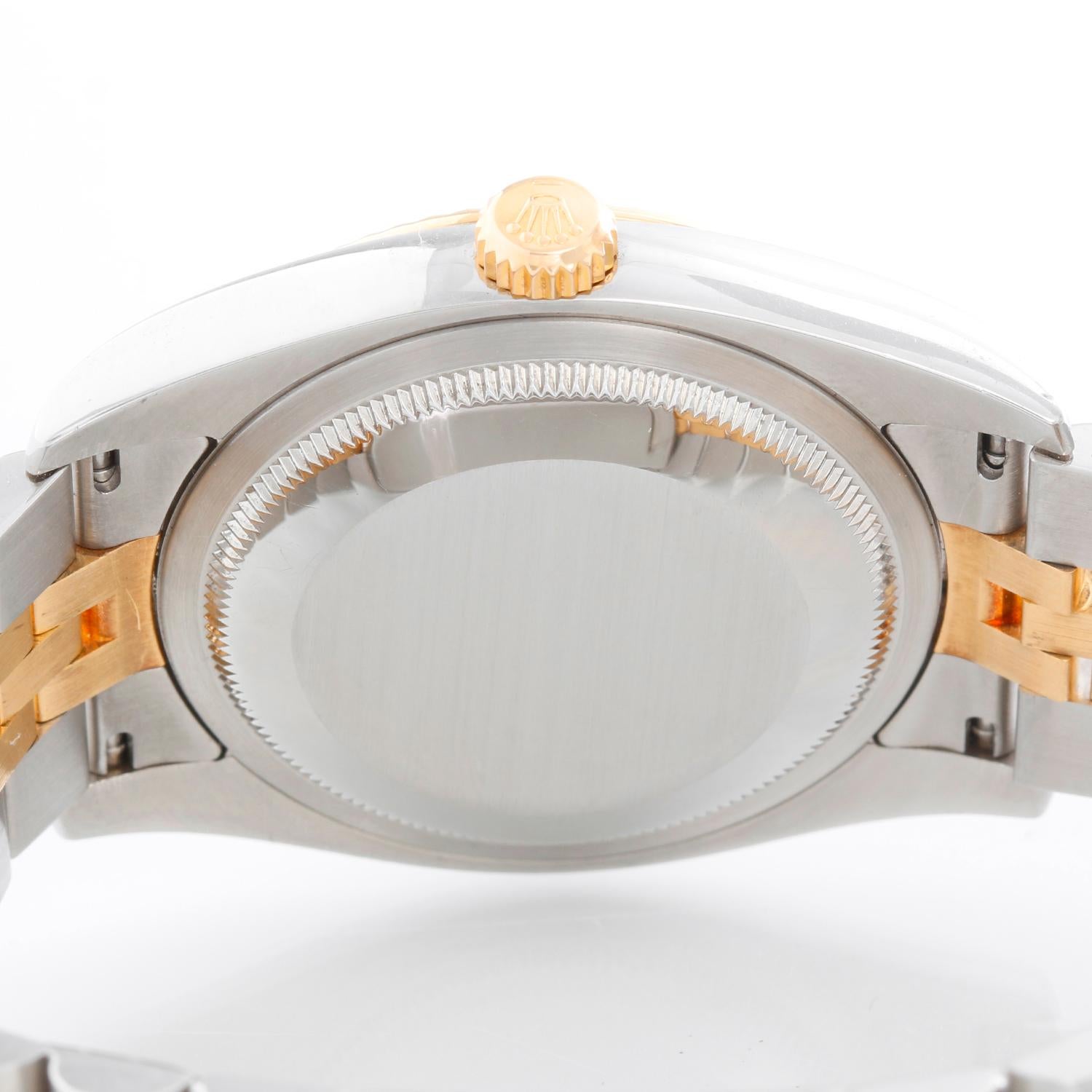 Rolex Datejust Men's 2-Tone Steel & Gold Watch Jubilee 116233 In Excellent Condition In Dallas, TX