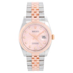 Rolex Datejust Men's 2-Tone Steel/Rose Gold Watch 116231
