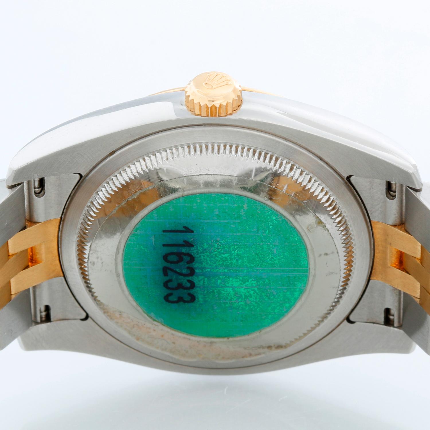 Rolex Datejust Men's 2-Tone Watch 116233 1