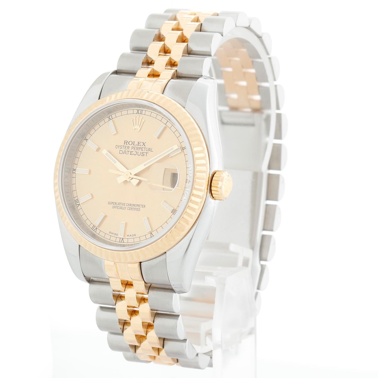 Rolex Datejust Men's 2-Tone Watch 116233 1
