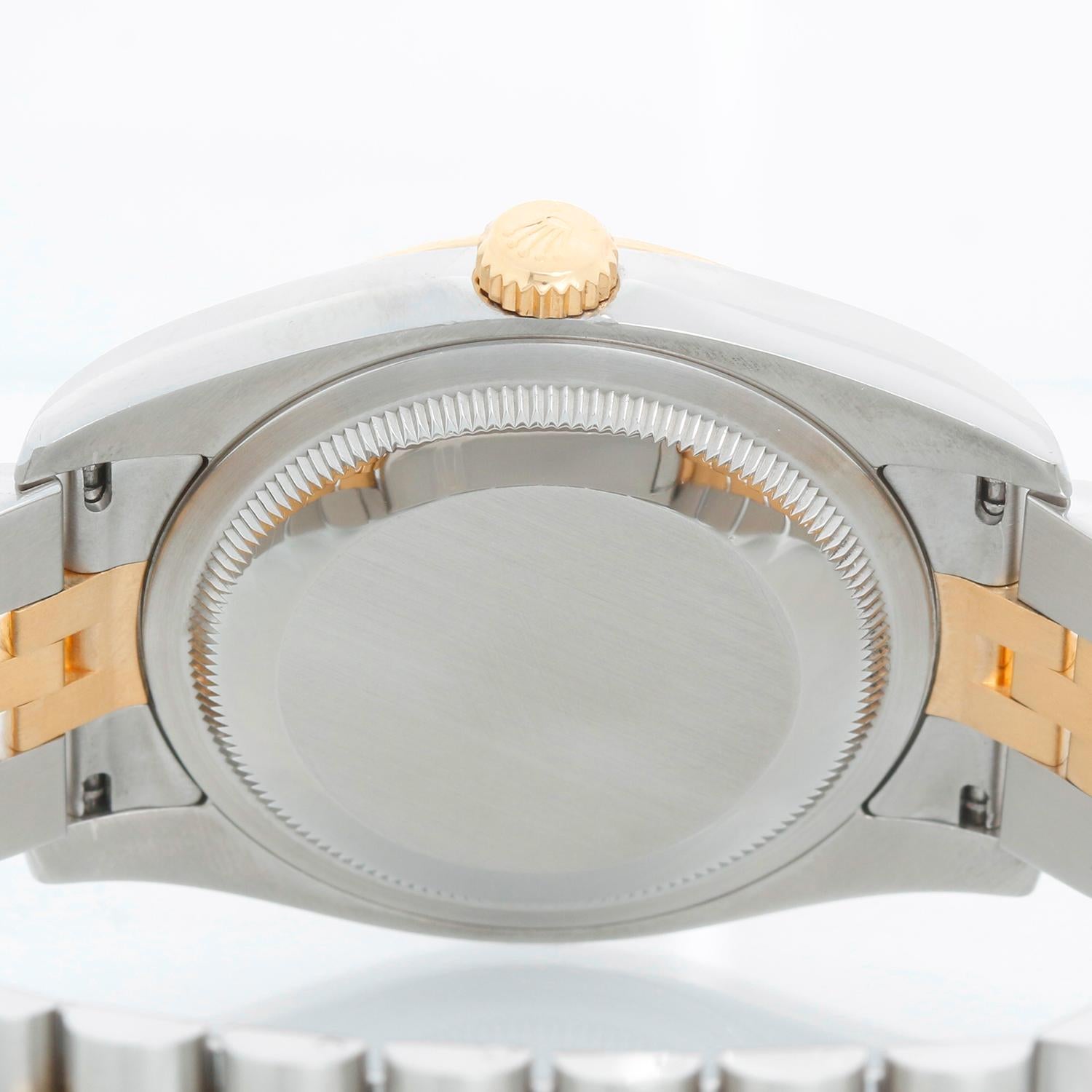 Rolex Datejust Men's 2-Tone Watch 116233 For Sale 2
