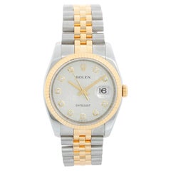 Reloj Rolex Datejust para hombre de 2 tonos 116233