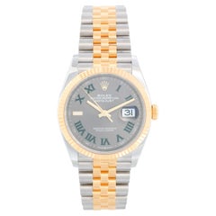 Reloj Rolex Datejust para hombre de 2 tonos 126233 Esfera Wimbledon 