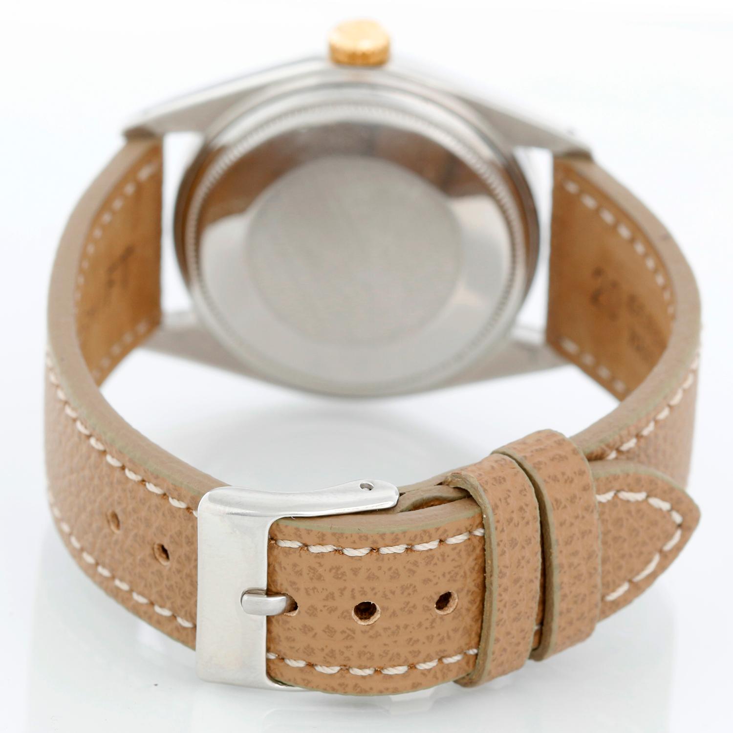 Rolex Datejust Men's 2-Tone Watch 1601 In Excellent Condition In Dallas, TX