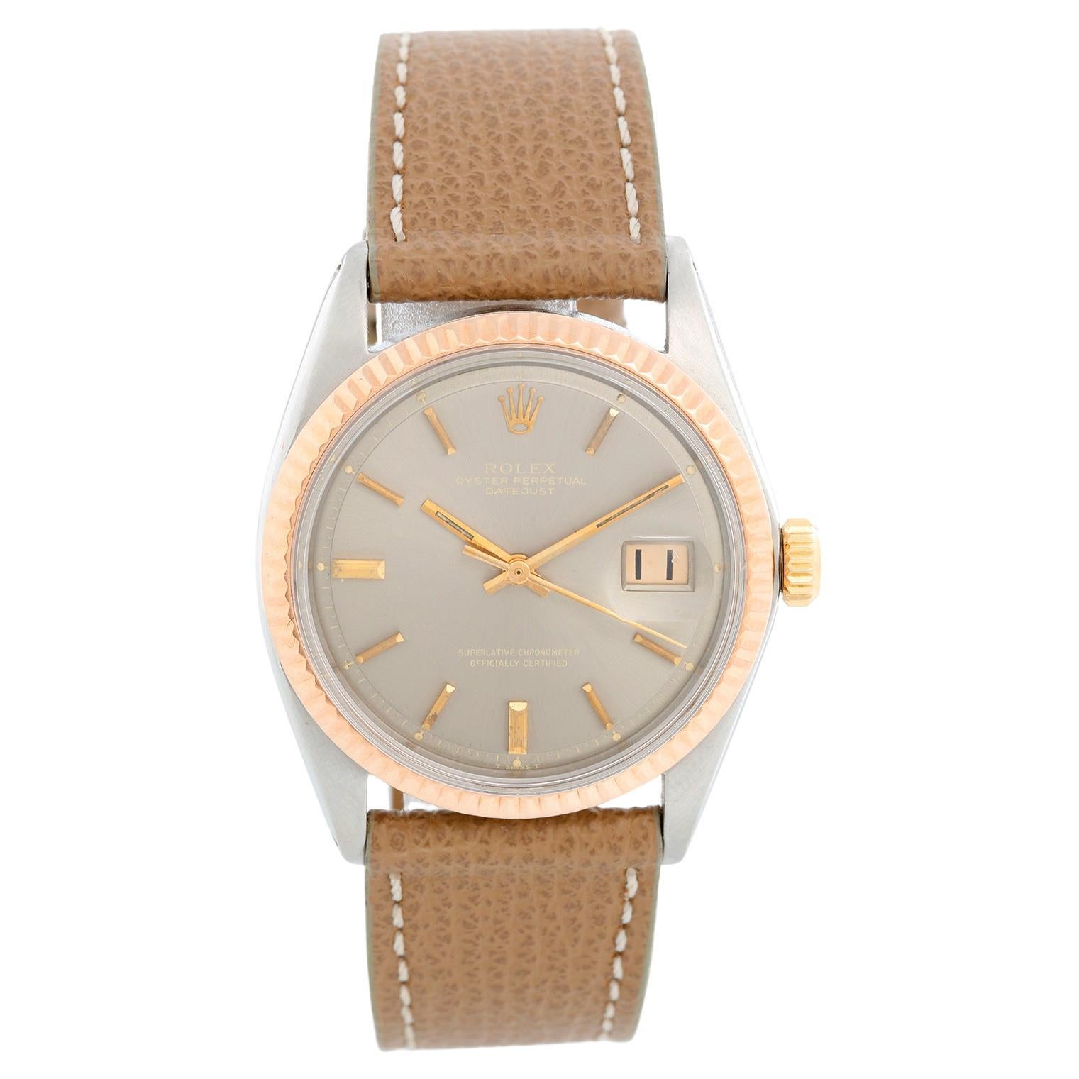 Rolex Datejust Men's 2-Tone Watch 1601