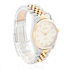 Rolex Datejust Men's 2-Tone Watch 16233