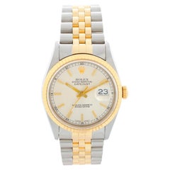Rolex Datejust Men's 2-Tone Watch 16233