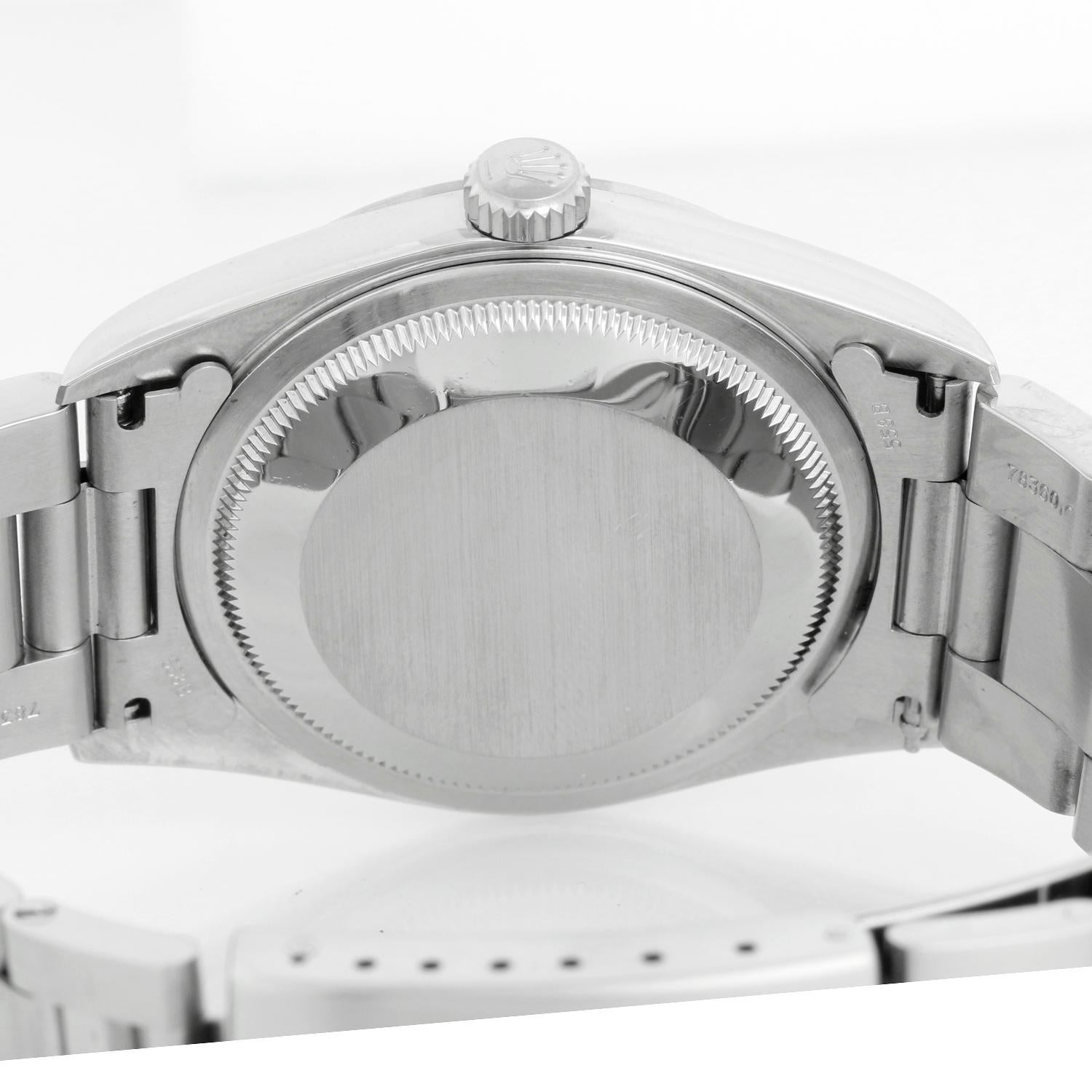 Rolex Datejust Men's Stainless Steel Automatic Winding Watch 16200 2