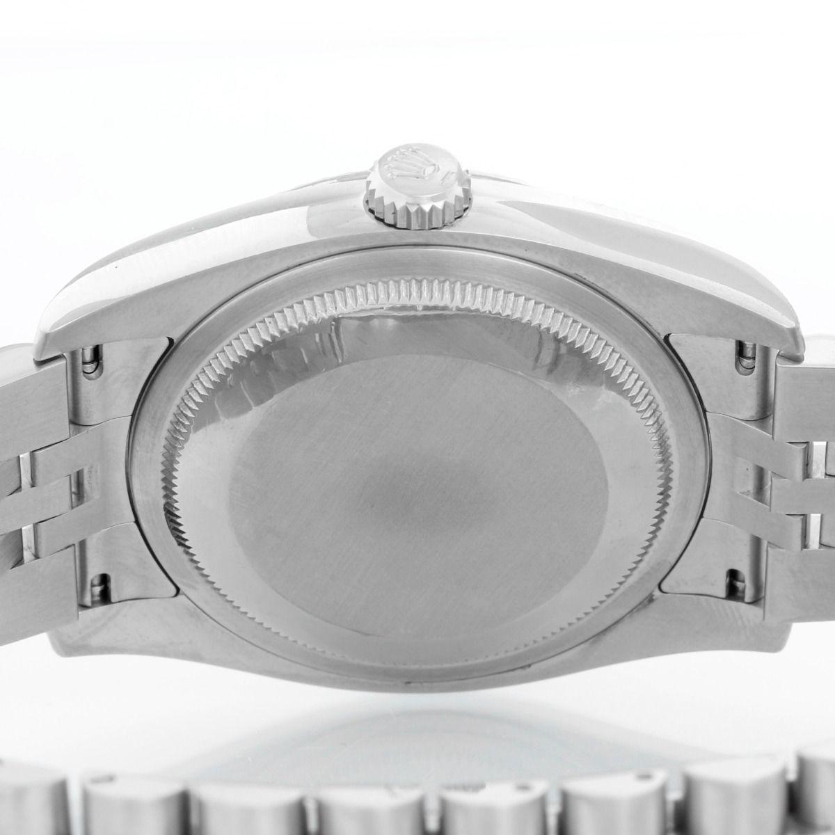 Rolex Montre Datejust en acier inoxydable pour hommes 116234 Excellent état - En vente à Dallas, TX