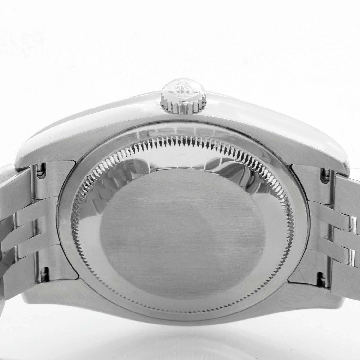 Rolex Datejust Men's Stainless Steel Watch 116234 In Excellent Condition In Dallas, TX