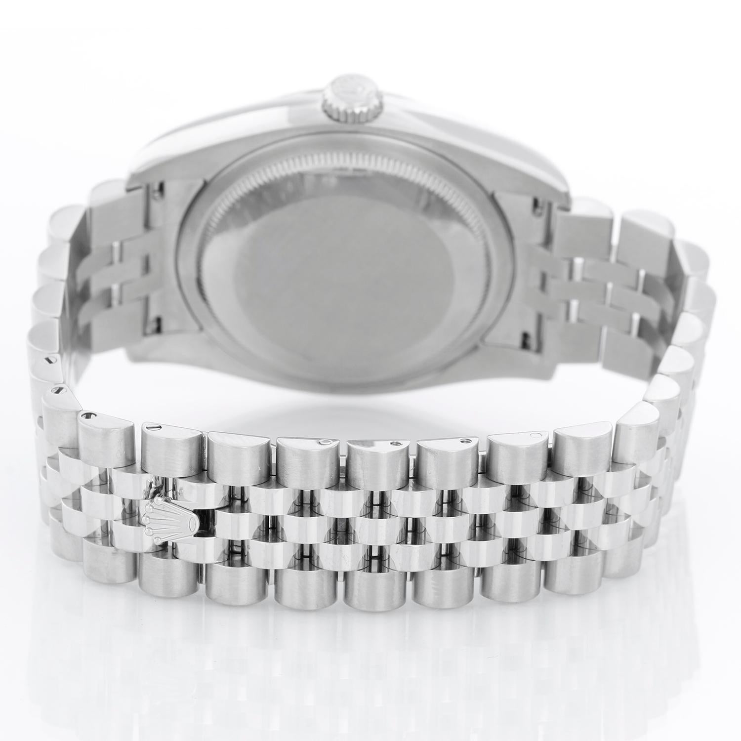 Rolex Datejust Men's Stainless Steel Watch 116234 In Excellent Condition In Dallas, TX