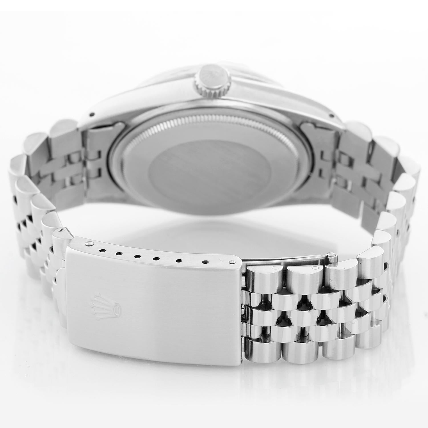 Rolex Datejust Men's Stainless Steel Watch 16014 In Excellent Condition In Dallas, TX