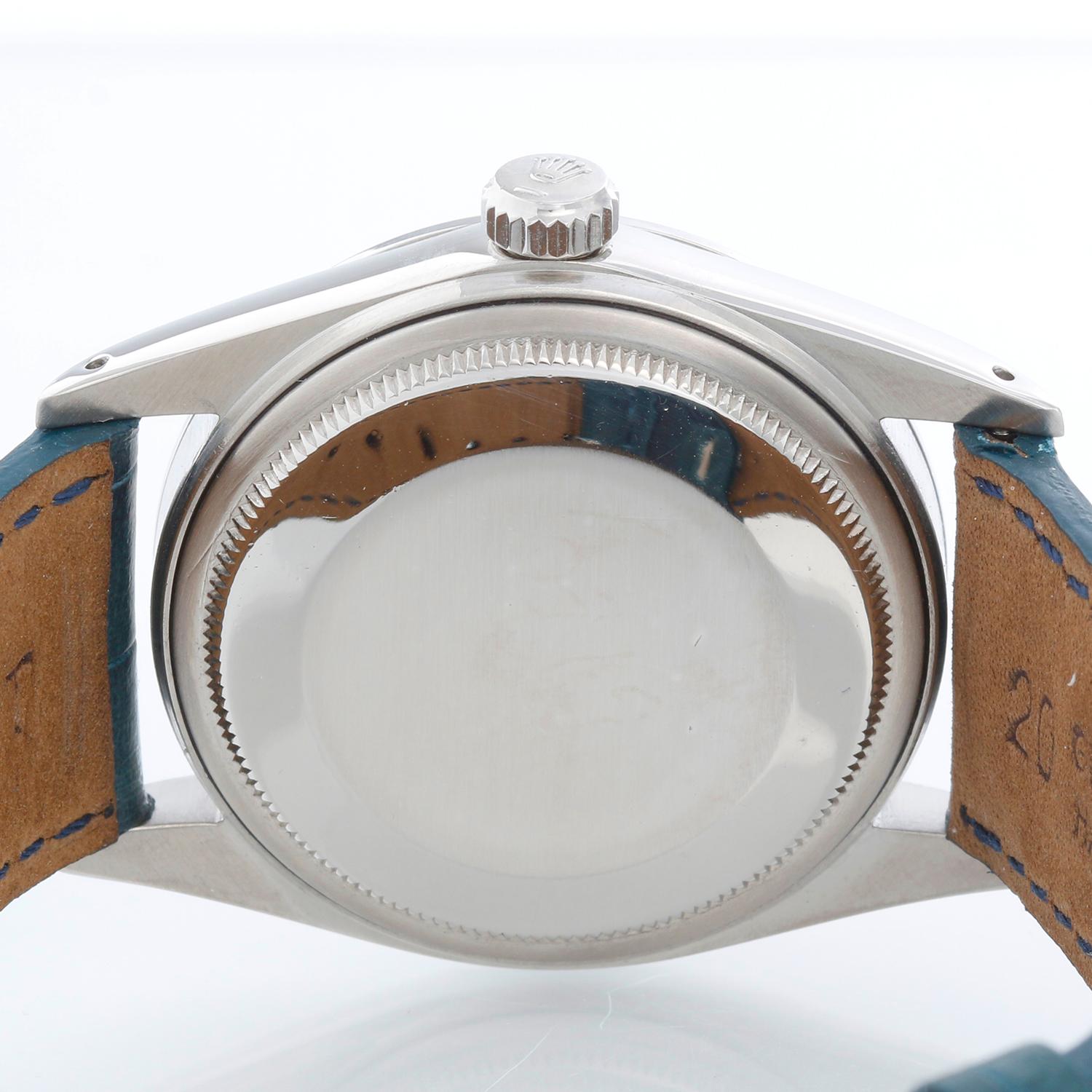 Rolex Datejust Men's Stainless Steel Watch 16014 In Excellent Condition In Dallas, TX