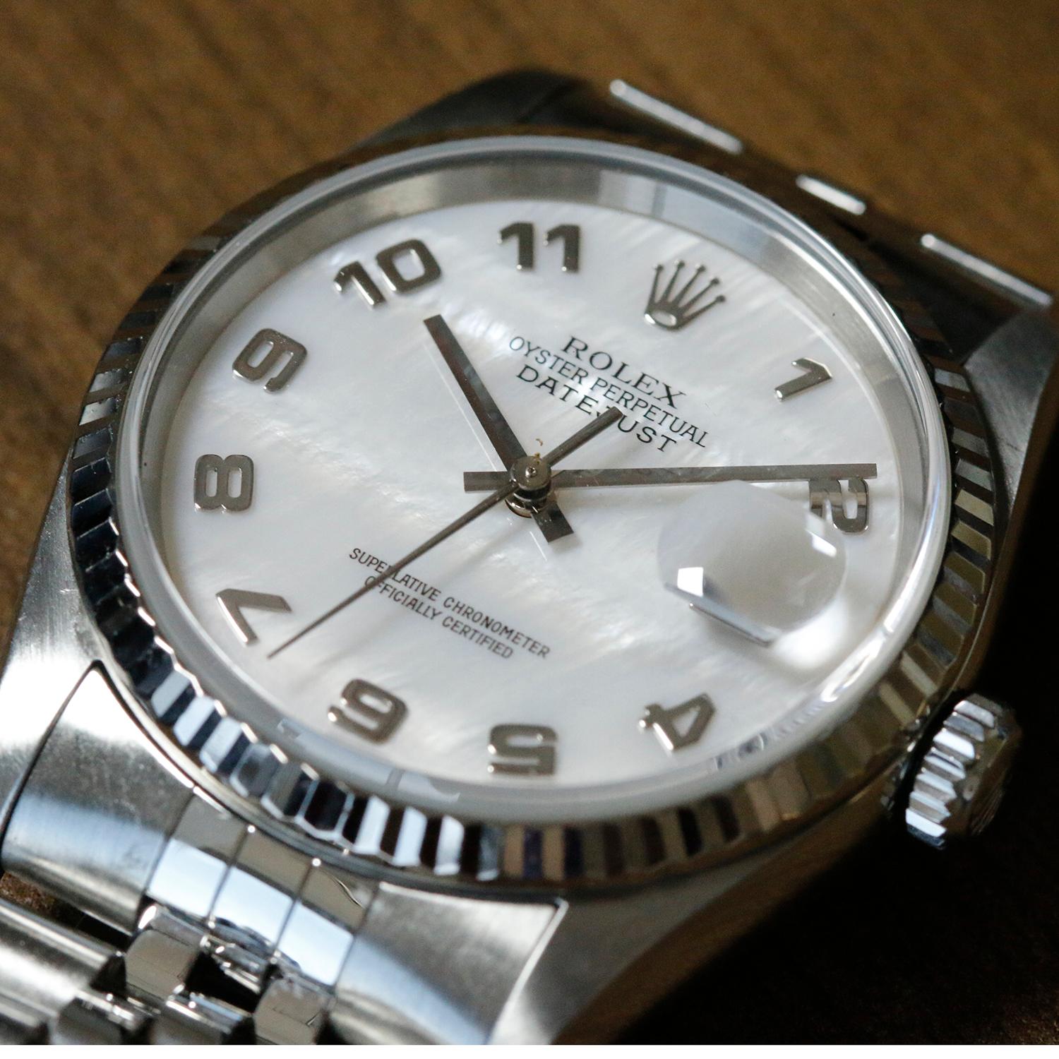 Rolex Datejust Men's Stainless Steel Watch 16234 2