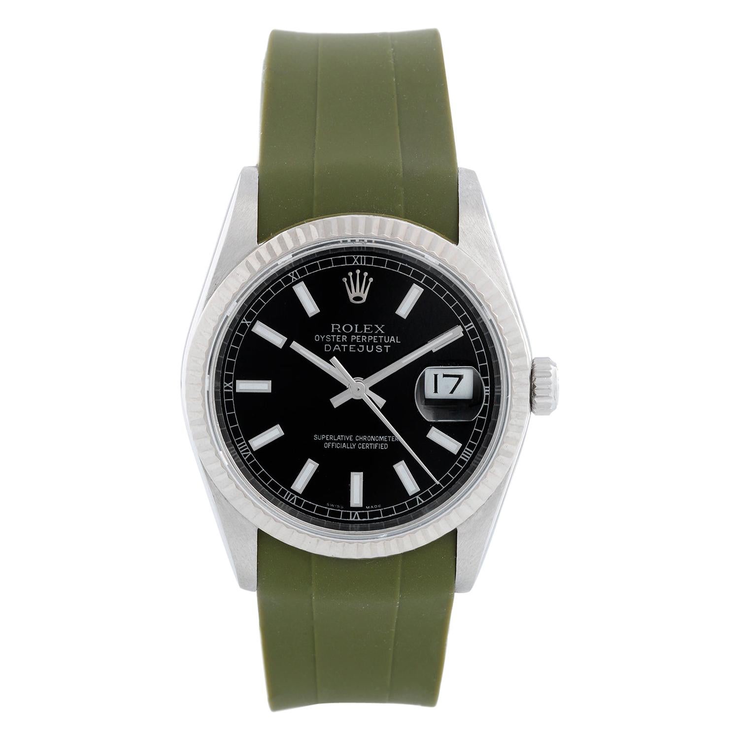 Rolex Datejust Men's Stainless Steel Watch 16234