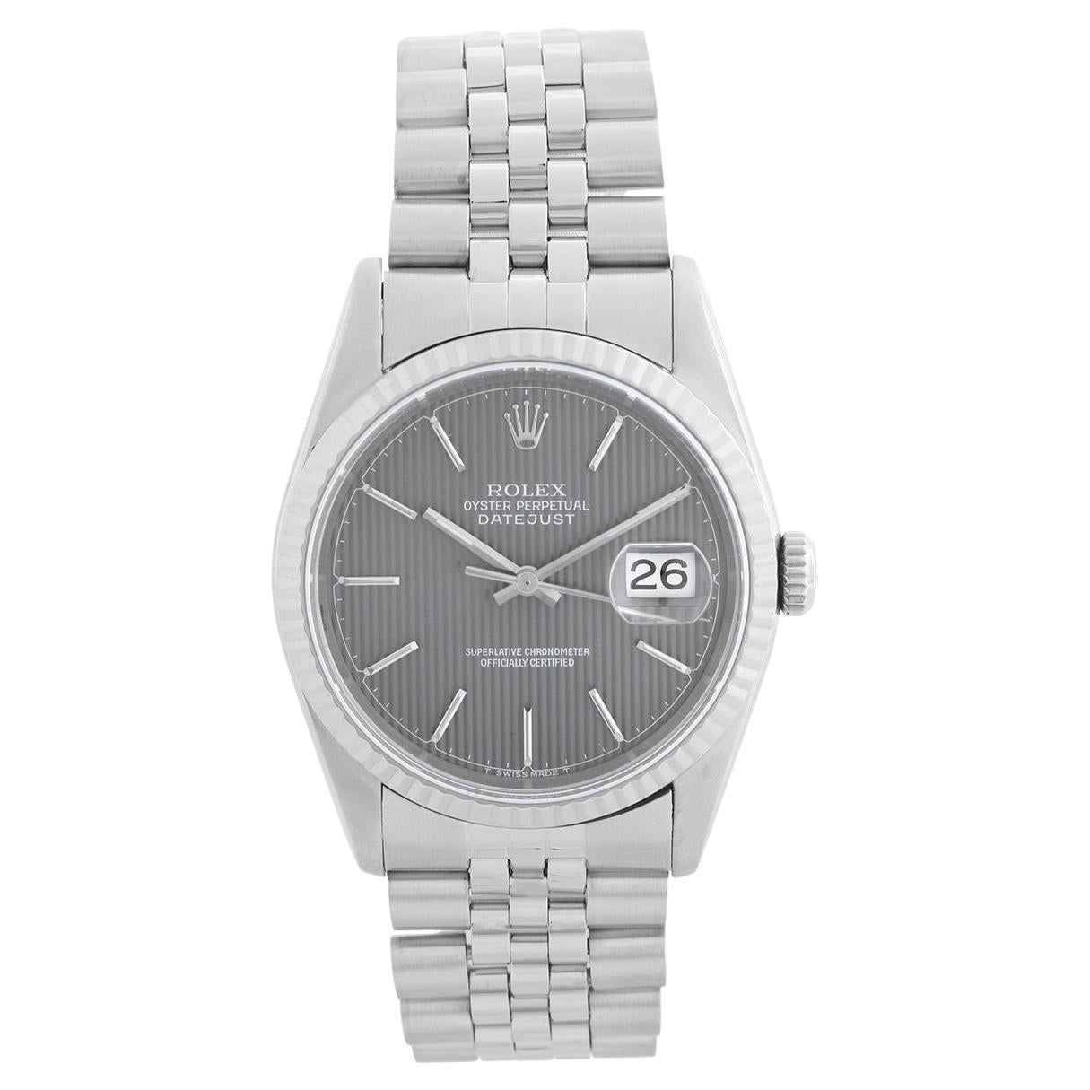 Rolex Datejust Men's Stainless Steel Watch 16234