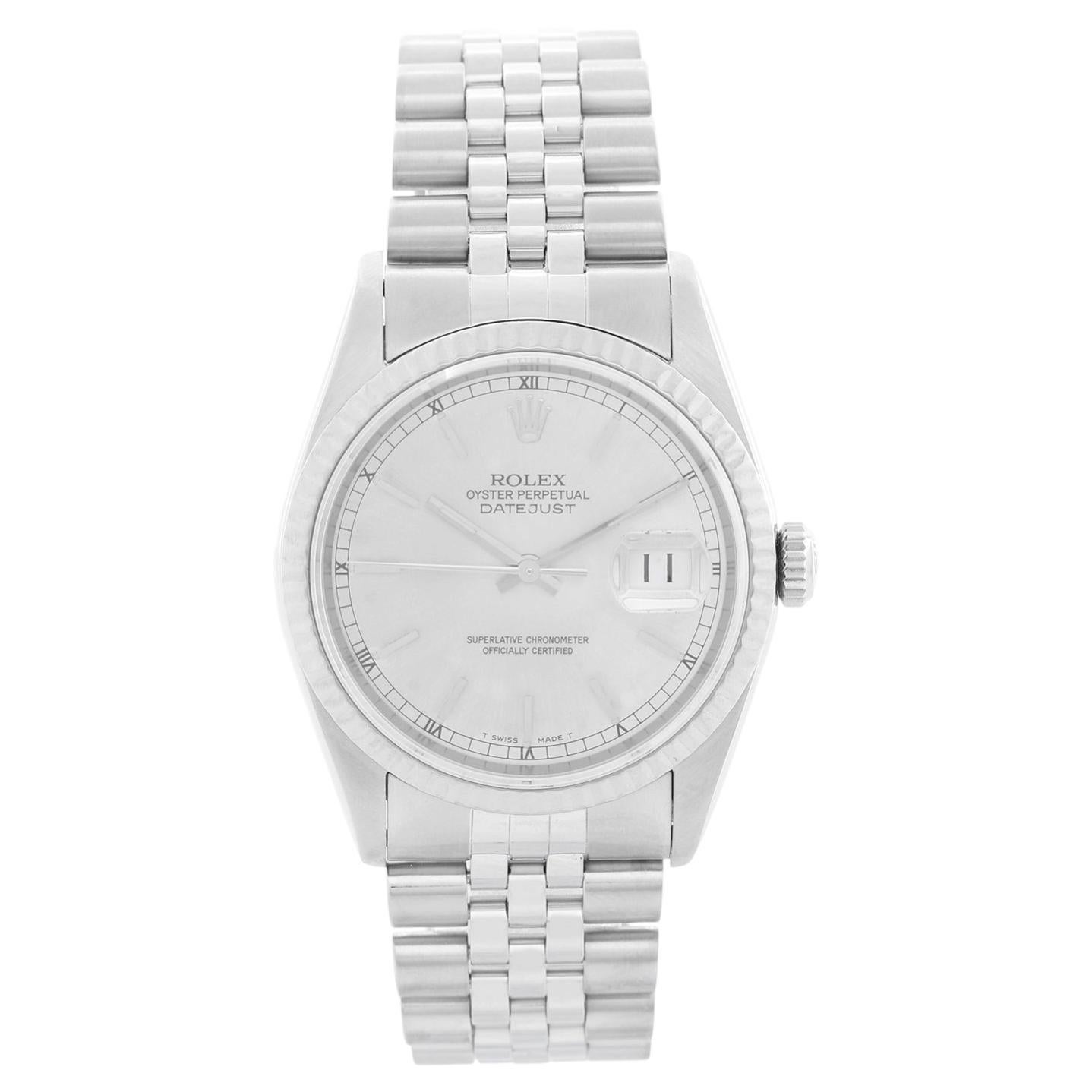 Rolex Datejust Men's Stainless Steel Watch 16234