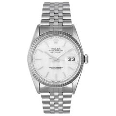 Rolex Stainless Steel Datejust Automatic Wristwatch Ref 16014