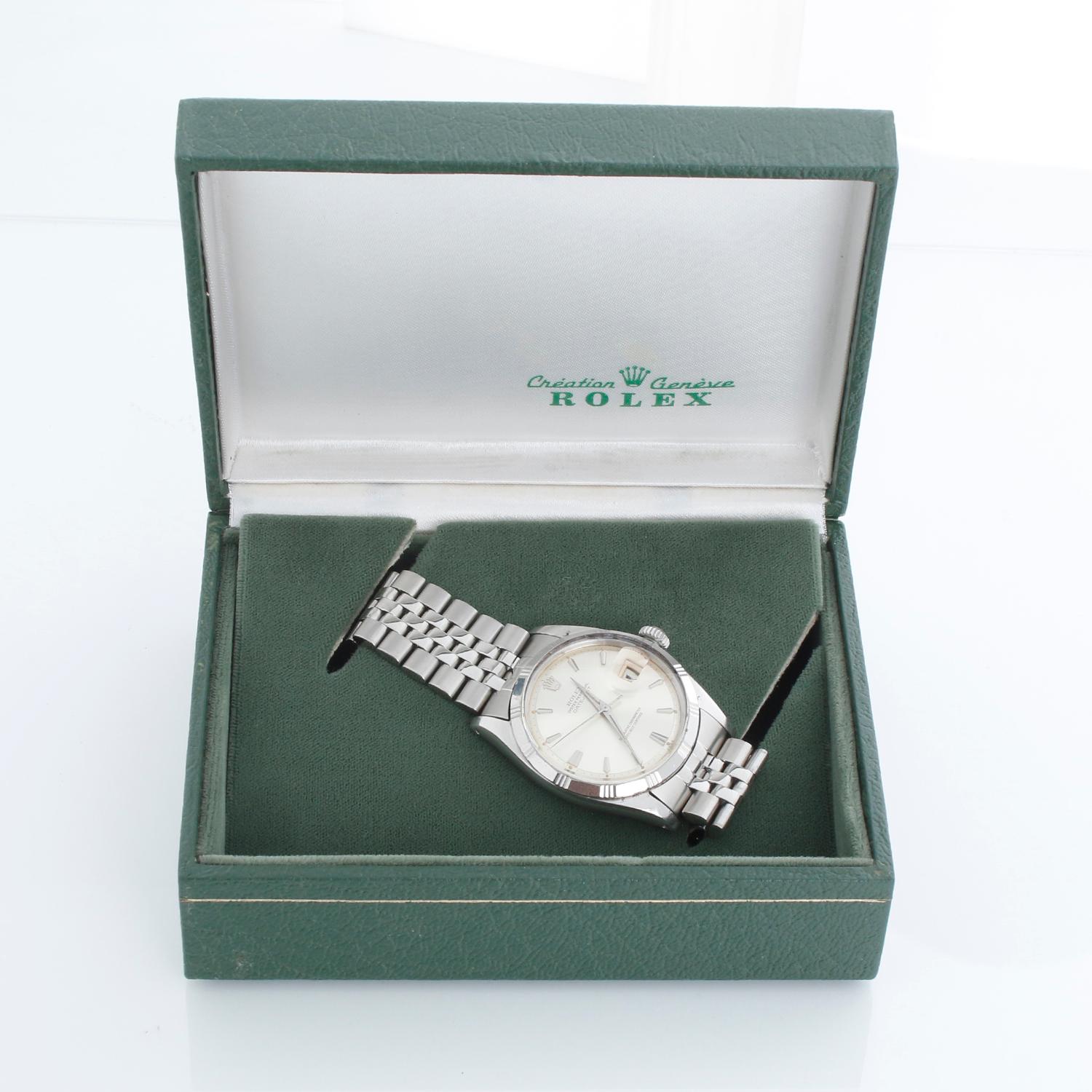 Rolex Datejust Men's Steel Watch, 1603 For Sale 2