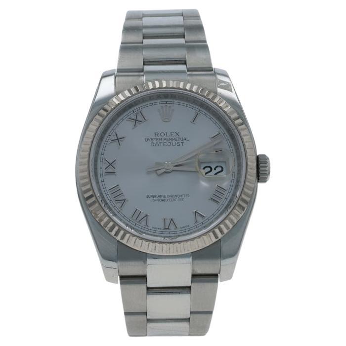 Rolex Datejust Herrenuhr - Edelstahl Automatik 116234