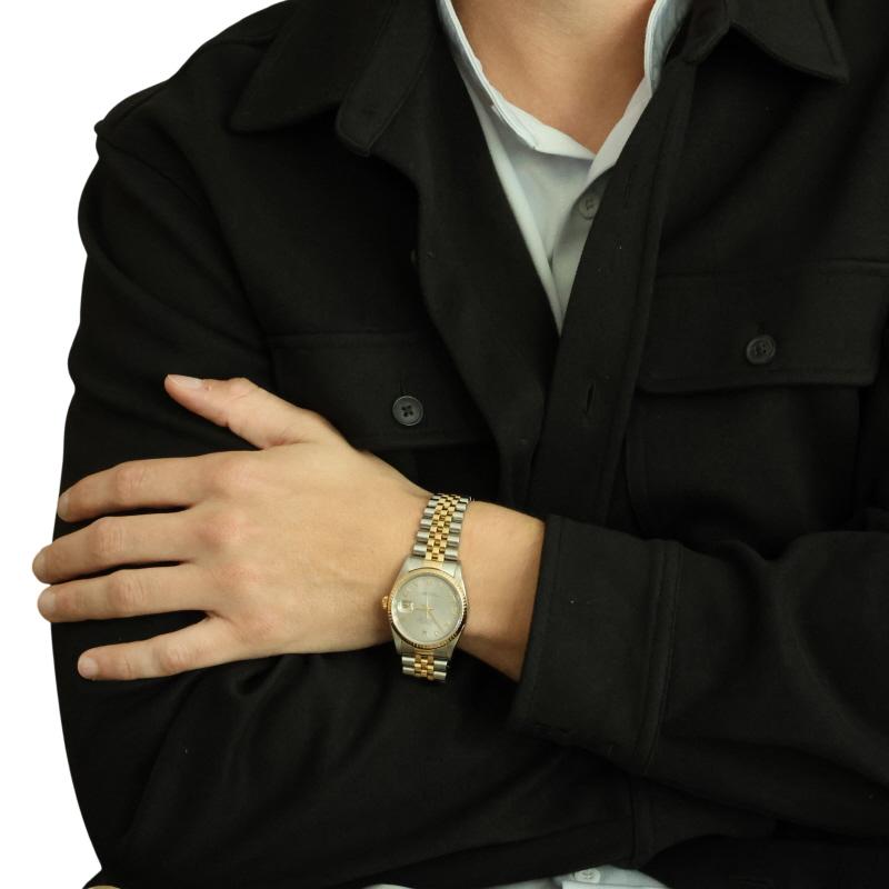 Rolex Datejust Orologio da uomo - Acciaio inossidabile Oro giallo 18k Automatico 16233 In condizioni ottime in vendita a Greensboro, NC