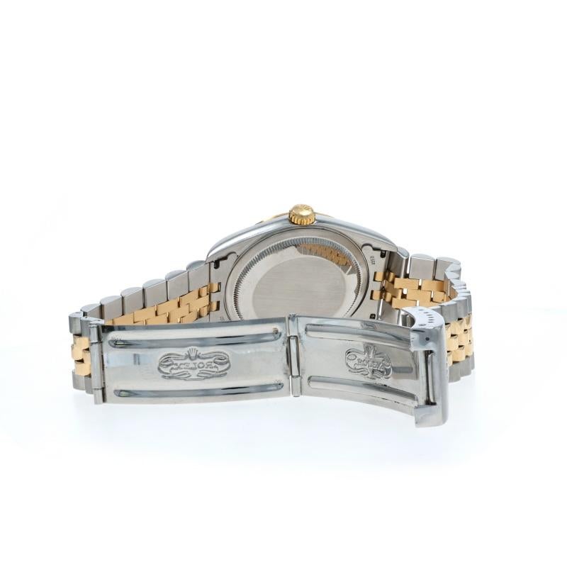 Rolex Datejust Orologio da uomo - Acciaio inossidabile Oro giallo 18k Automatico 16233 in vendita 3