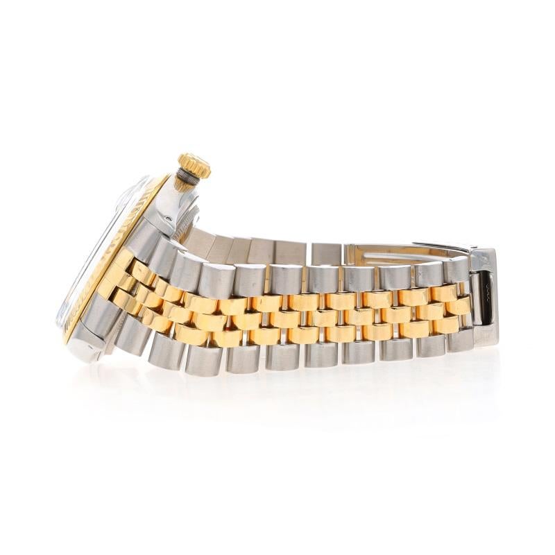 Rolex Datejust Montre-bracelet pour homme 16013 Stainless YellowGold 18k Automatic 1YrWnty Pour hommes en vente