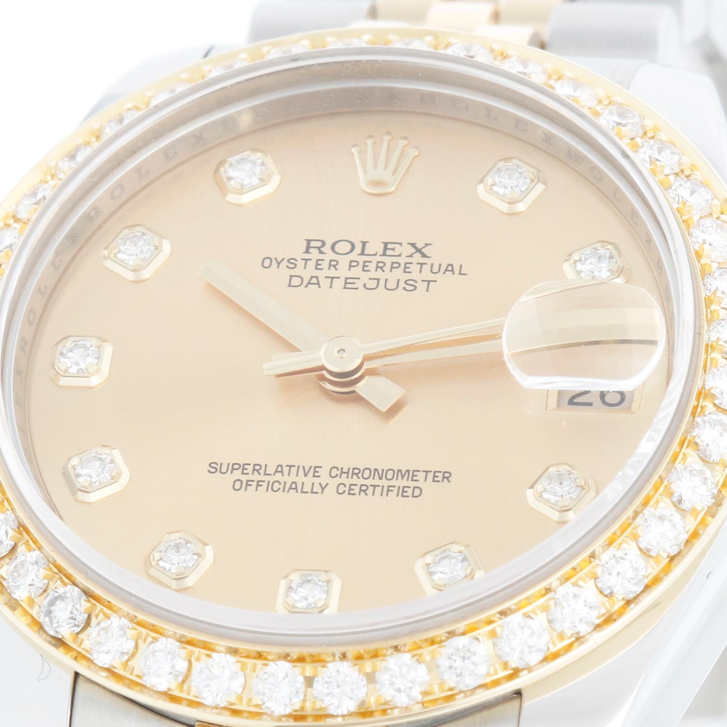 Rolex Datejust Midsize 2-farbige Uhr 178273 für Damen oder Herren im Angebot