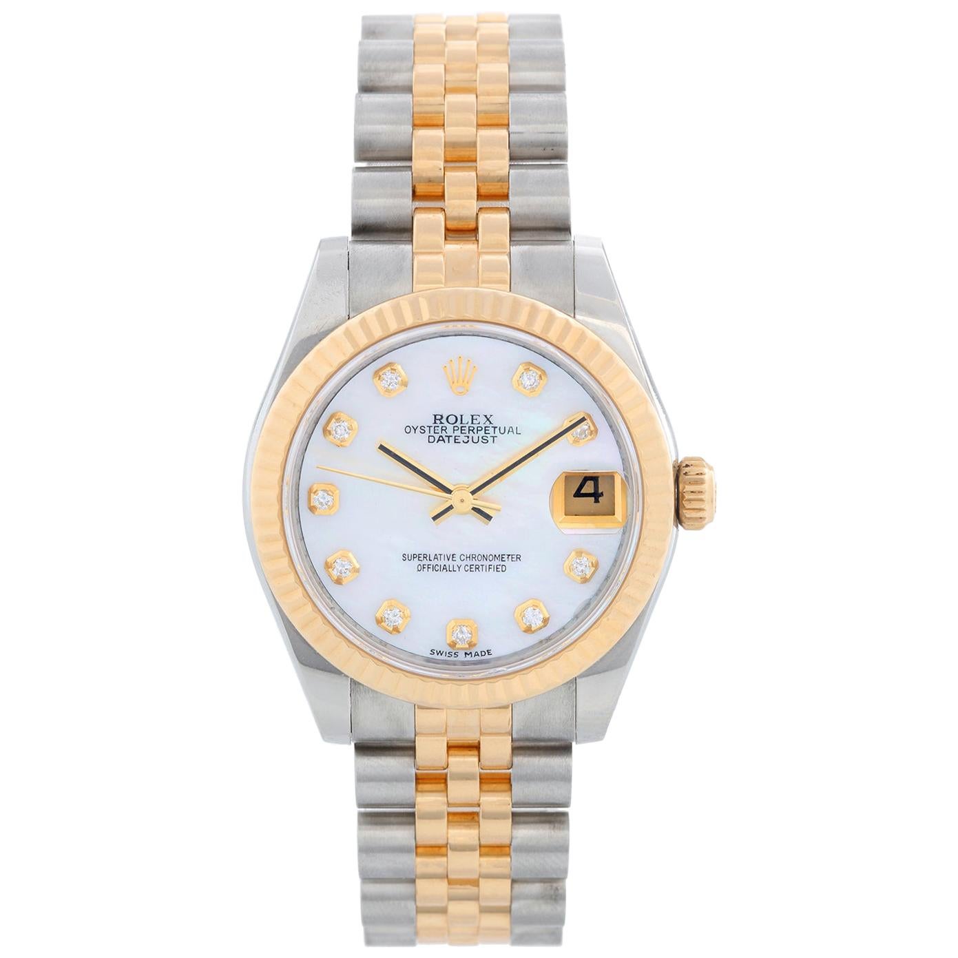 Rolex Datejust Midsize 2-Tone Watch 178273