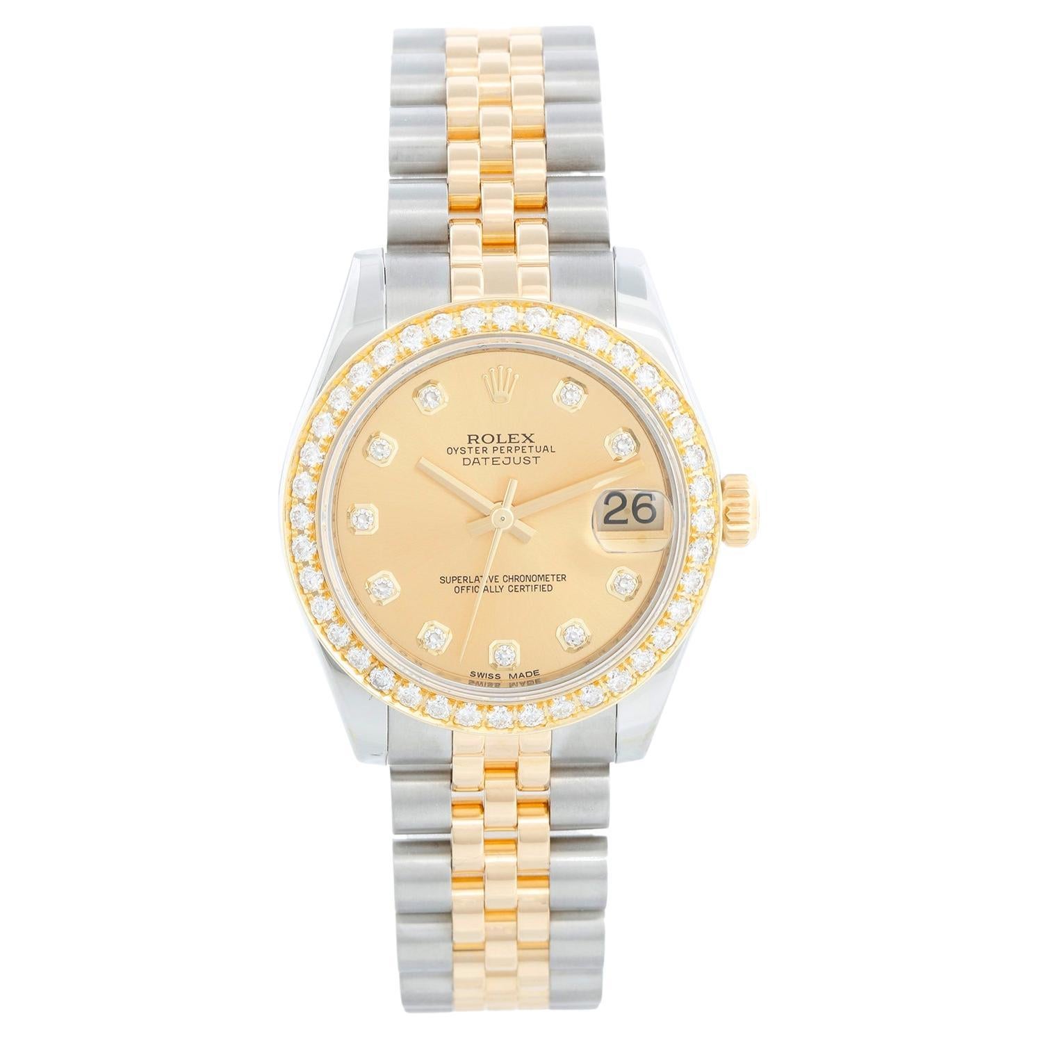 Rolex Datejust Midsize 2-Tone Watch 178273 For Sale