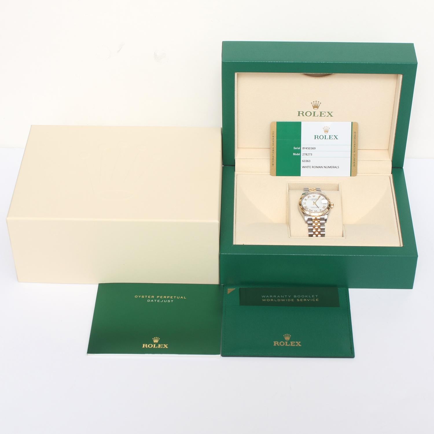 Rolex Datejust Midsize 2-Tone Watch 278273 1