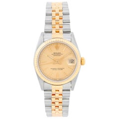 Vintage Rolex Datejust Midsize 2-Tone Watch 68273
