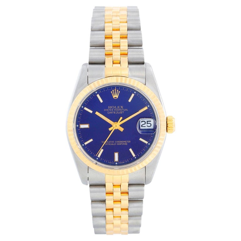 Rolex Datejust Midsize 2-Tone Watch 68273 For Sale