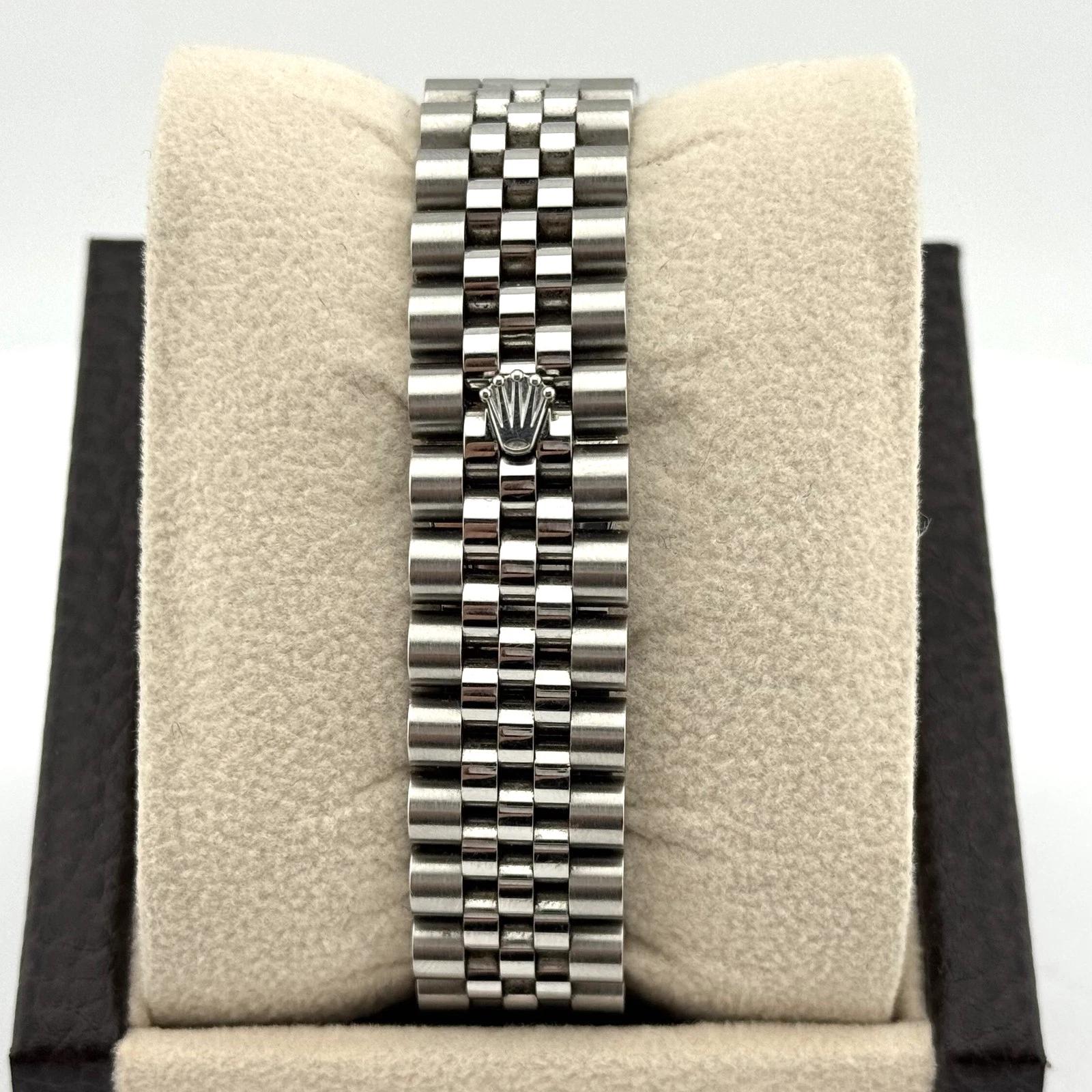 Rolex Datejust Midsize 278274 31mm grau Diamant Zifferblatt Stahl 18K Gold Box Papier im Angebot 2