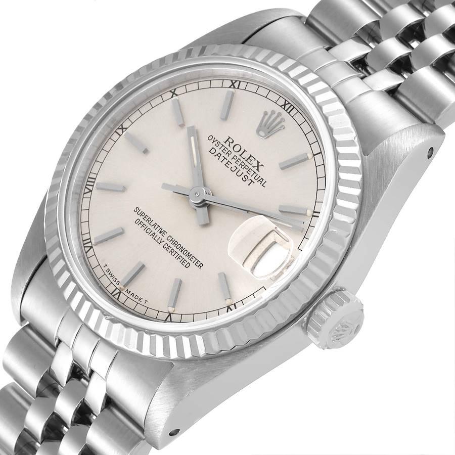 Rolex Datejust Silver Dial Steel Ladies Watch 68274 1