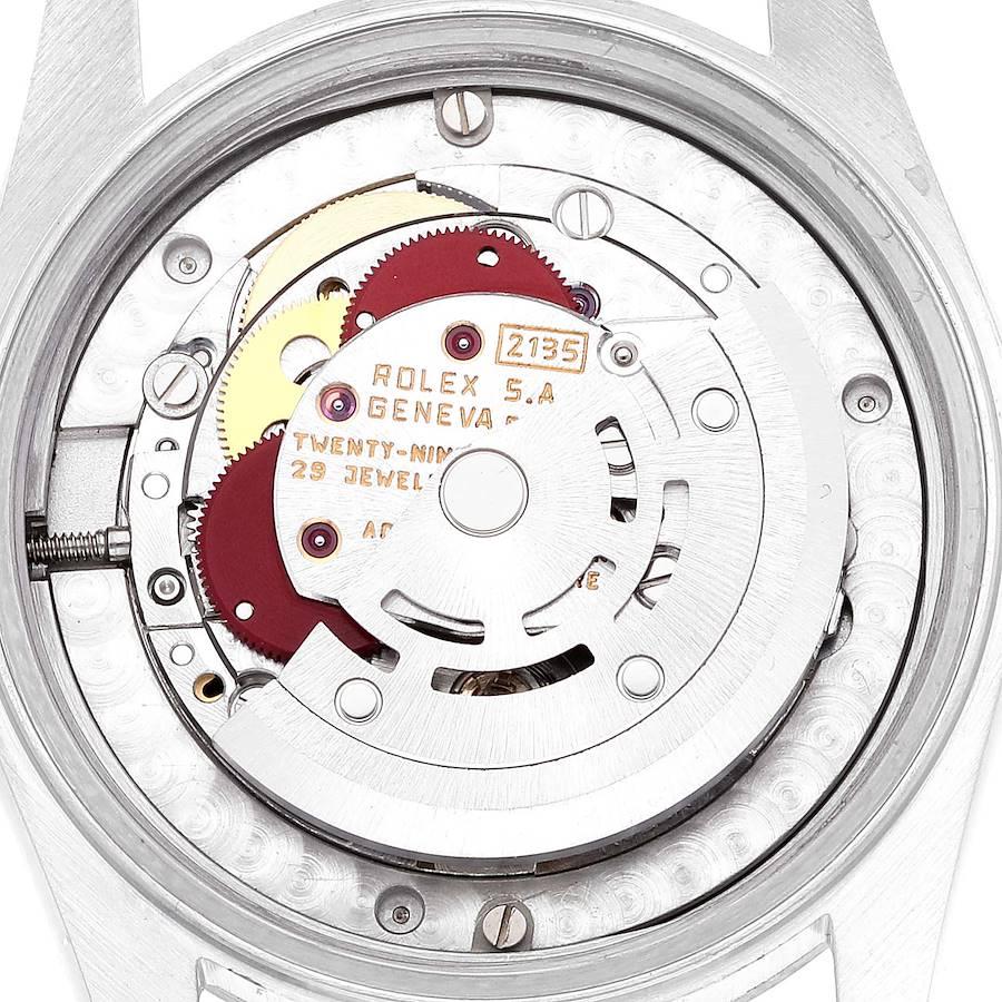 Rolex Datejust Midsize 31 Steel White Gold Blue Dial Ladies Watch 68274 4