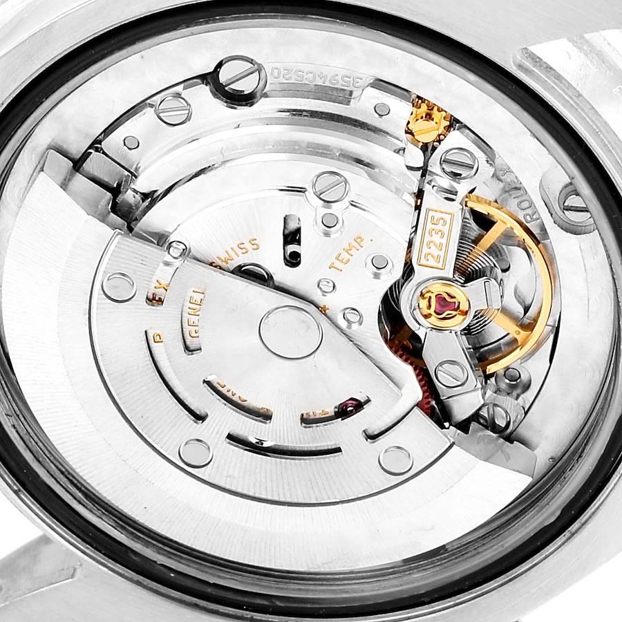 Rolex Datejust Midsize 31 Steel White Gold Diamond Watch 178384 For Sale 4