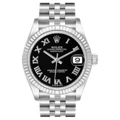 Rolex Datejust Midsize 31 Steel White Gold Diamond Watch 278274 Unworn